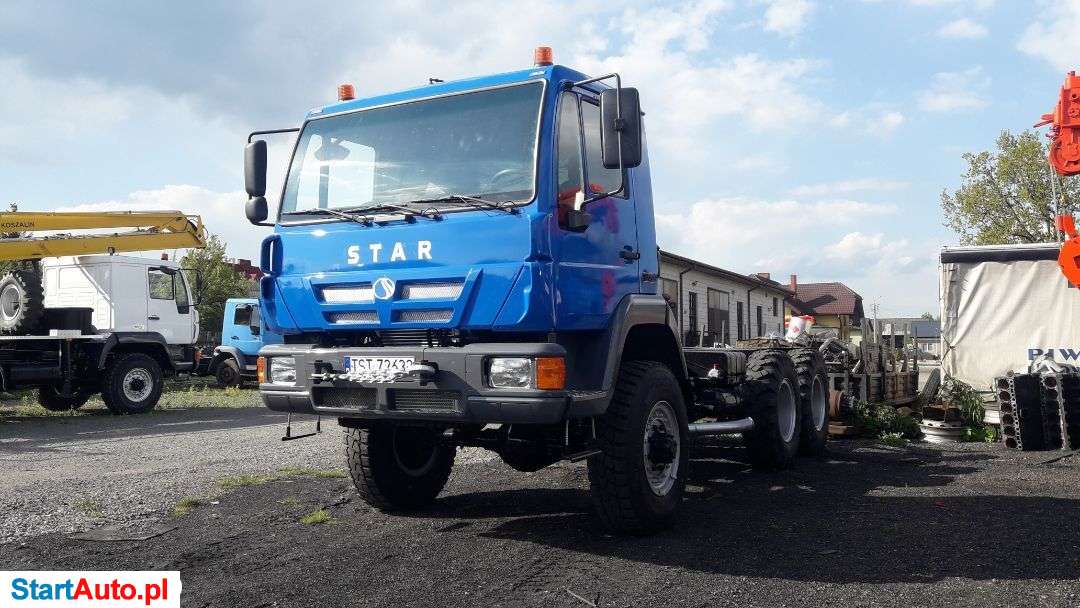 Star 266 MODERNIZACJA 6×6 MAN POD ZABUDOWĘ HDS HIAB HMF