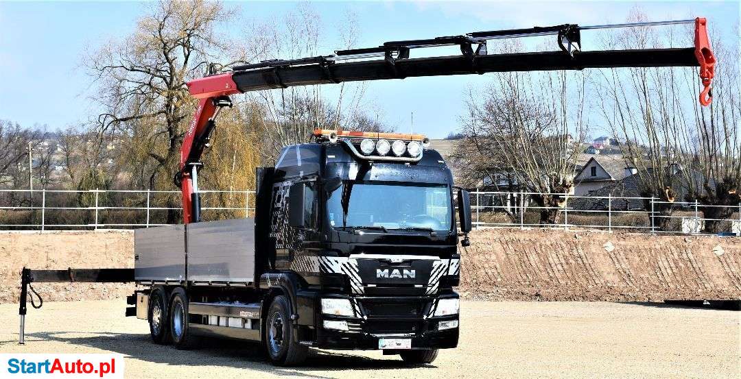 MAN TGS 26.480 HYDRODRIVE * FASSI F215 + PILOT*6×4