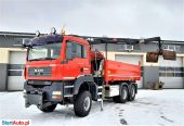 MAN TGA 26.360 / 6×6 / HDS / Wywrotka / Hydrauliczna Burta