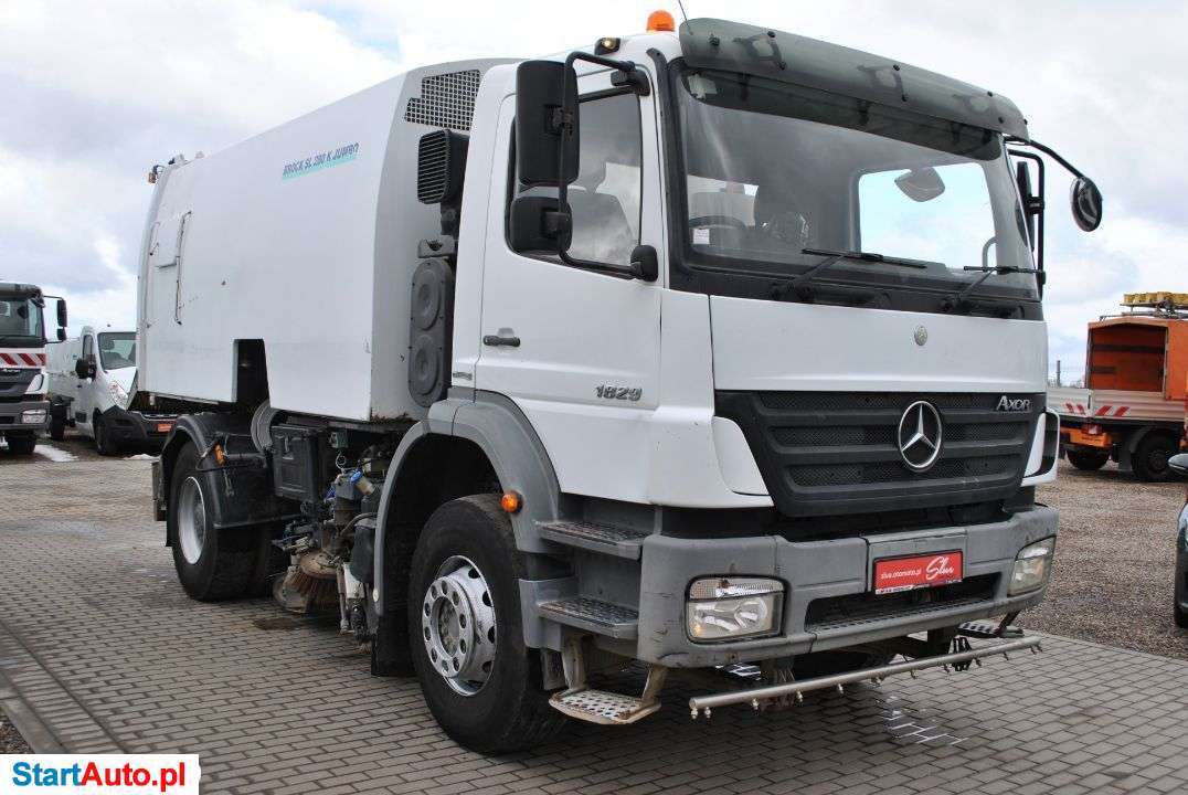 Mercedes-Benz Axor 1829 Zamiatarka