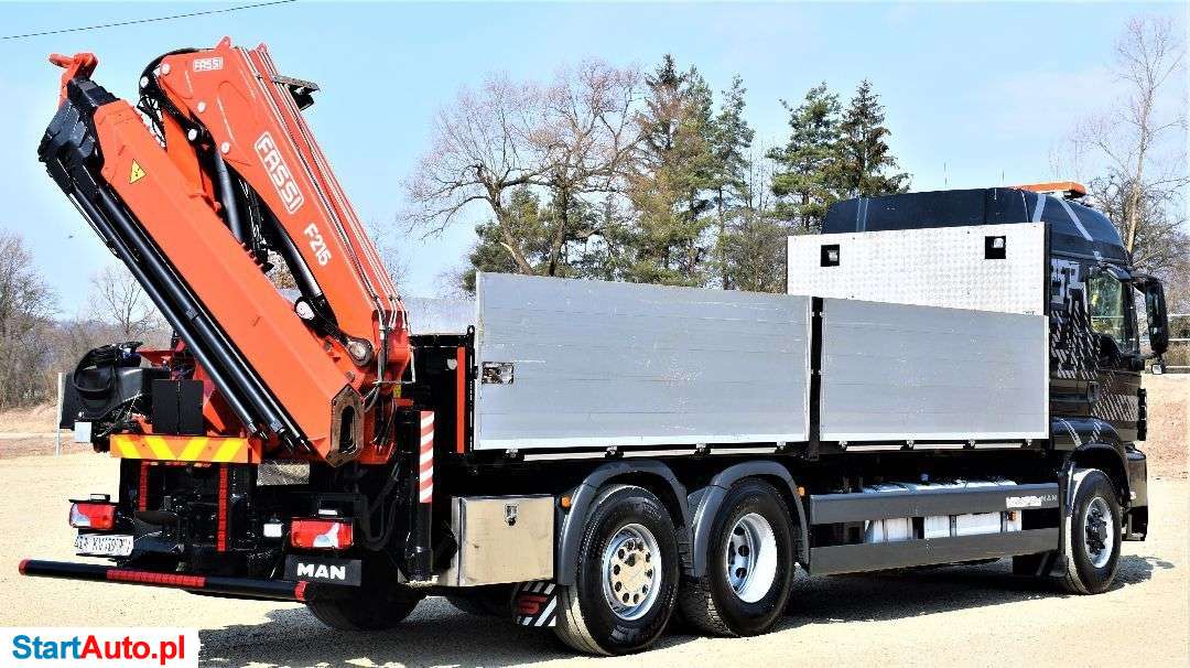 MAN TGS 26.480 HYDRODRIVE * FASSI F215 + PILOT*6×4