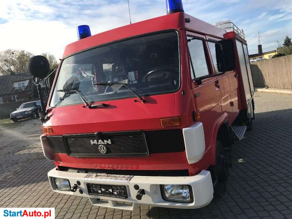 MAN 8.150 Straz Pozarna 9 Osobowa Zbiornik Szybkie Natarcie