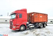 Scania R440 / Hakowiec / Oś Skrętna / Podnoszona / Hiab