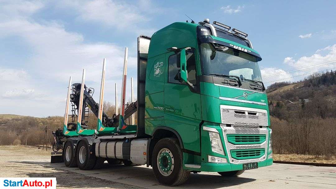 Volvo Volvo 500PS DO DREWNA DRZEWA LASU KRÓTKIEGO 6×4 KŁODY 6XDOLL EPSILON CHWYTAKI PRZYCZEPA