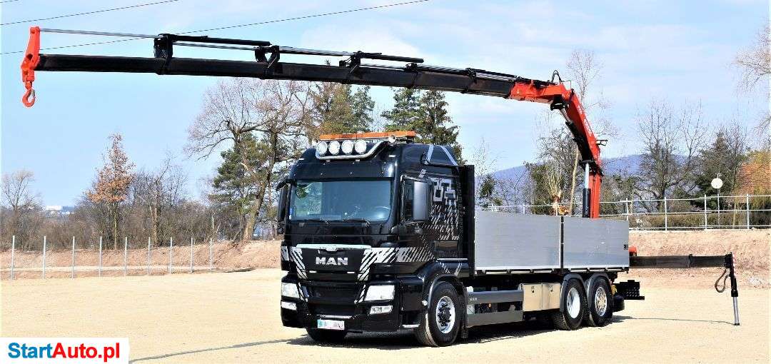 MAN TGS 26.480 HYDRODRIVE * FASSI F215 + PILOT*6×4