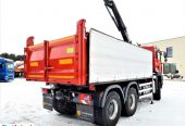 MAN TGA 26.360 / 6×6 / HDS / Wywrotka / Hydrauliczna Burta