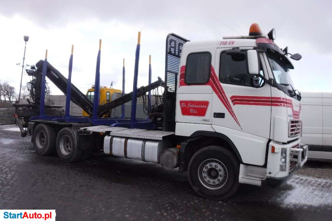 Volvo Fh12 460 Z Hds Dzwig Do Lasu Drewna