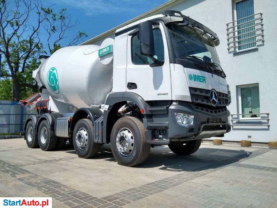Mercedes-Benz Arocs 5 3740 Betonomieszarka IMER ORU LT 105 EH 10 M3