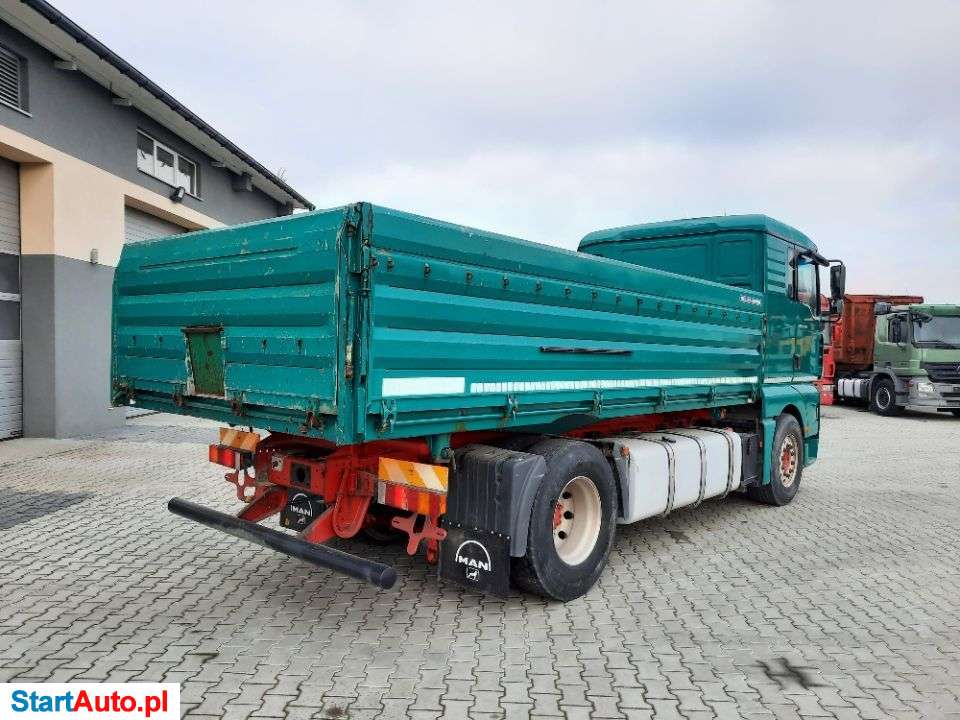 MAN TGA 18.480 / 4×2 / Wysokie Burty / Aluminium /
