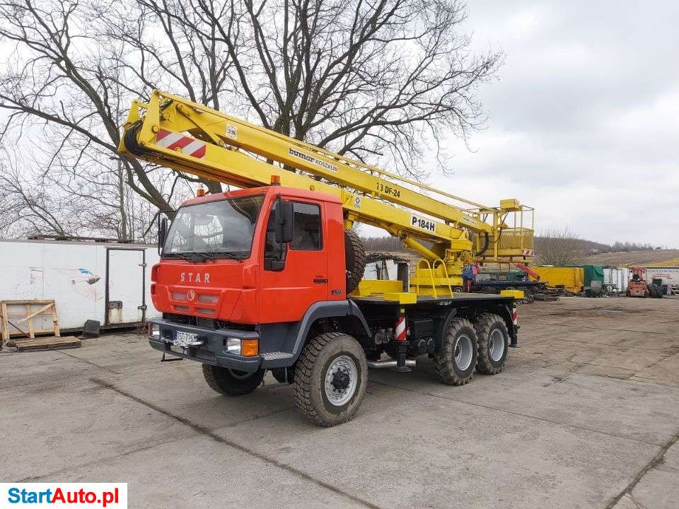 Star 266 M 6×6 MAN PODNOŚNIK KOSZOWY P-184H Zwyżka