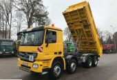 Mercedes-Benz ACTROS 3244 8X4 MP3 EURO 5 WYWROTKA TRZYSRONNA MEILLER BORDMATIK,
