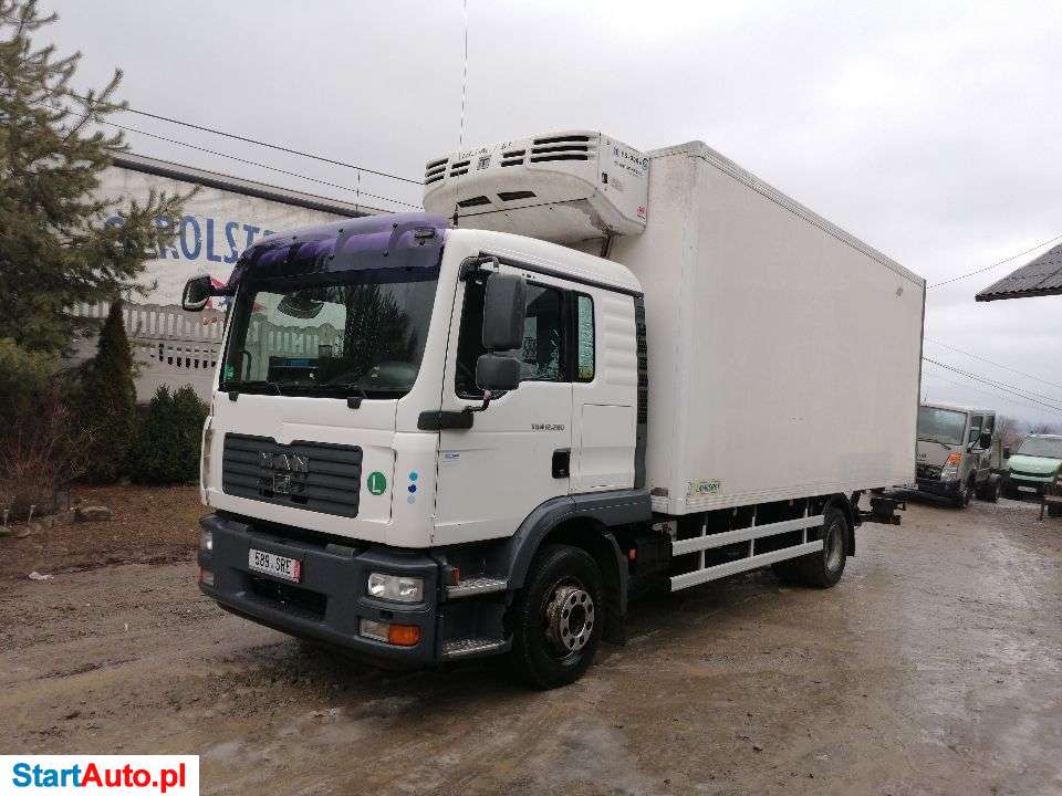 MAN * TGM 12.280 * Chłodnia Z Agregatem Thermo King * Izoterma 6.20m * Winda * Boczne Drzwi *