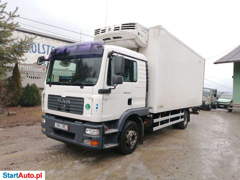 MAN * TGM 12.280 * Chłodnia Z Agregatem Thermo King * Izoterma 6.20m * Winda * Boczne Drzwi *
