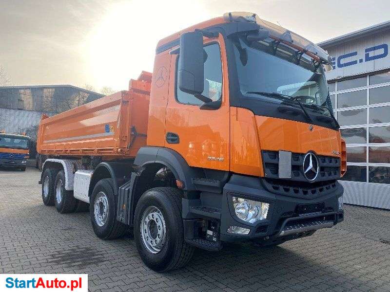 Mercedes-Benz AROCS 3246 8×4 EURO6 WYWROTKA TRÓJSTRONNA
