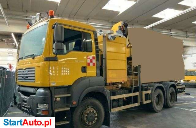 MAN TGS 33.360 6×6 EURO3 PODWOZIE Z HDS