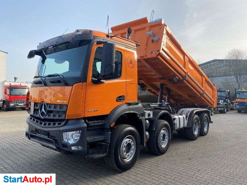 Mercedes-Benz AROCS 3246 8×4 EURO6 WYWROTKA TRÓJSTRONNA