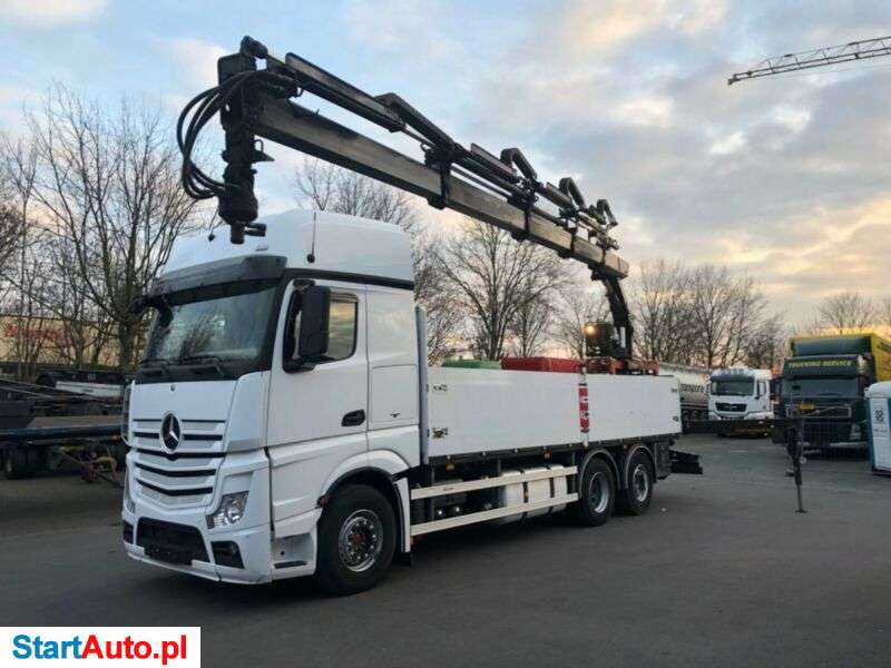 Mercedes-Benz Actros 25.45 * HDS * Palfinger 21000 * Hiab * Fassi * Atlas