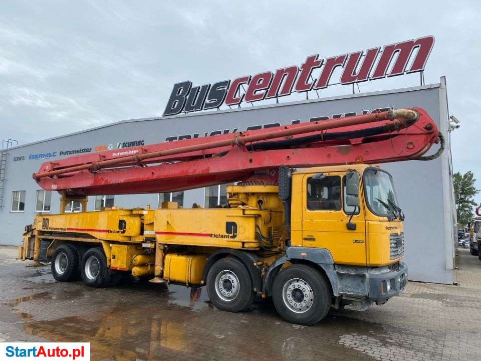 MAN 41.414 8×4 Putzmeister 46 M
