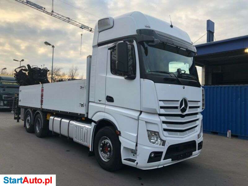 Mercedes-Benz Actros 25.45 * HDS * Palfinger 21000 * Hiab * Fassi * Atlas