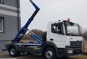 Mercedes-Benz Atego 1221 HAKOWIEC 4×2 KLIMA HAKOWIEC DO KONTENERÓW MANUAL KRAJOWY