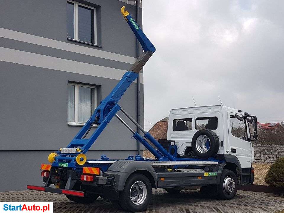 Mercedes-Benz Atego 1221 HAKOWIEC 4×2 KLIMA HAKOWIEC DO KONTENERÓW MANUAL KRAJOWY