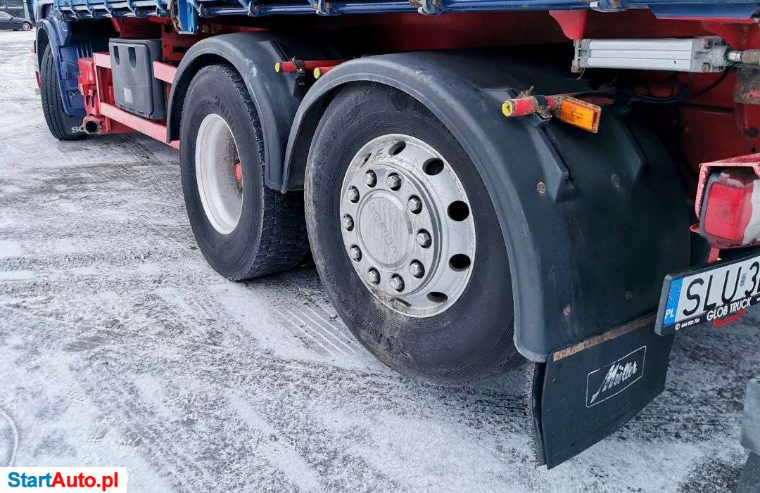 Scania Kipper Aluminiowy * 16m3 * 6×2 * Oś Tylna Skrętna/Podnoszona * Retarder * Blokada Mostu * 6×2 * Zamiana *