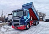Scania Kipper Aluminiowy * 16m3 * 6×2 * Oś Tylna Skrętna/Podnoszona * Retarder * Blokada Mostu * 6×2 * Zamiana *