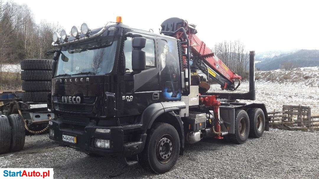 Iveco TRAKKER 500 Euro5 EEV KOMPLET DO DREWNA