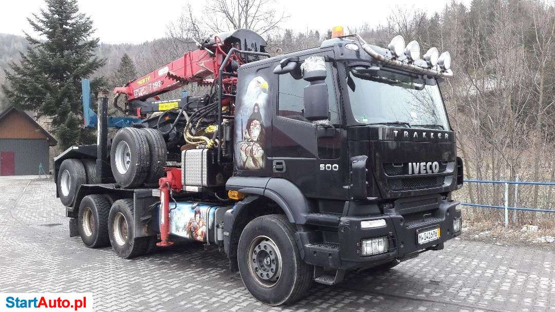 Iveco TRAKKER 500 Euro5 EEV KOMPLET DO DREWNA