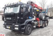 Iveco TRAKKER 500 Euro5 EEV KOMPLET DO DREWNA