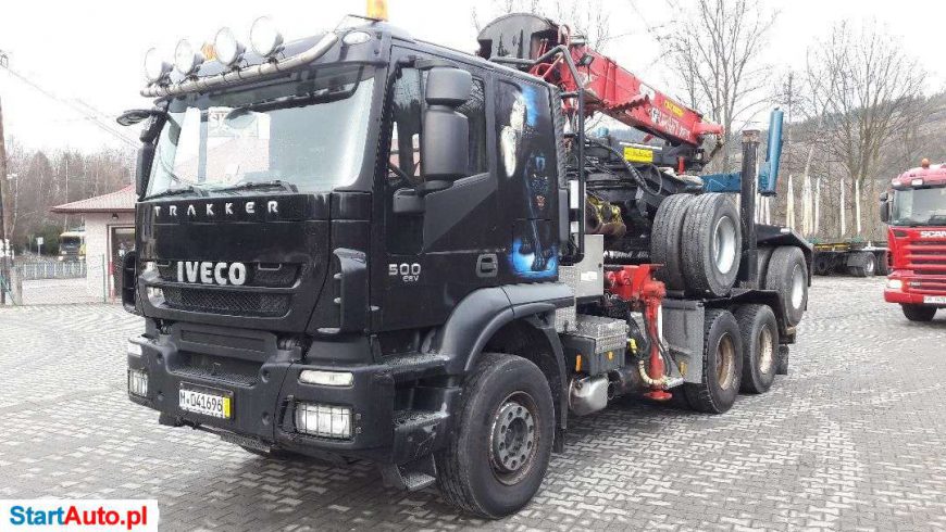Iveco TRAKKER 500 Euro5 EEV KOMPLET DO DREWNA
