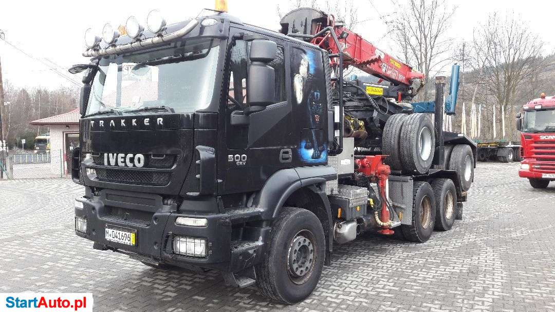Iveco TRAKKER 500 Euro5 EEV KOMPLET DO DREWNA