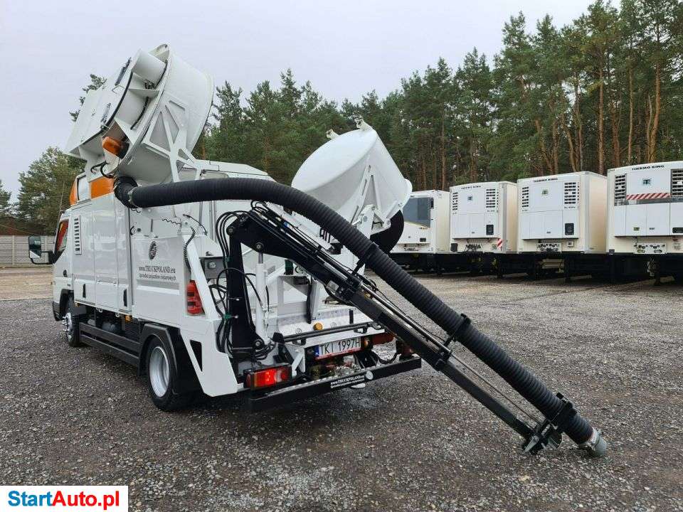 Mitsubishi CANTER Odkurzacz Koparka Ssąca Substancje Sypkie CITY SAUGER