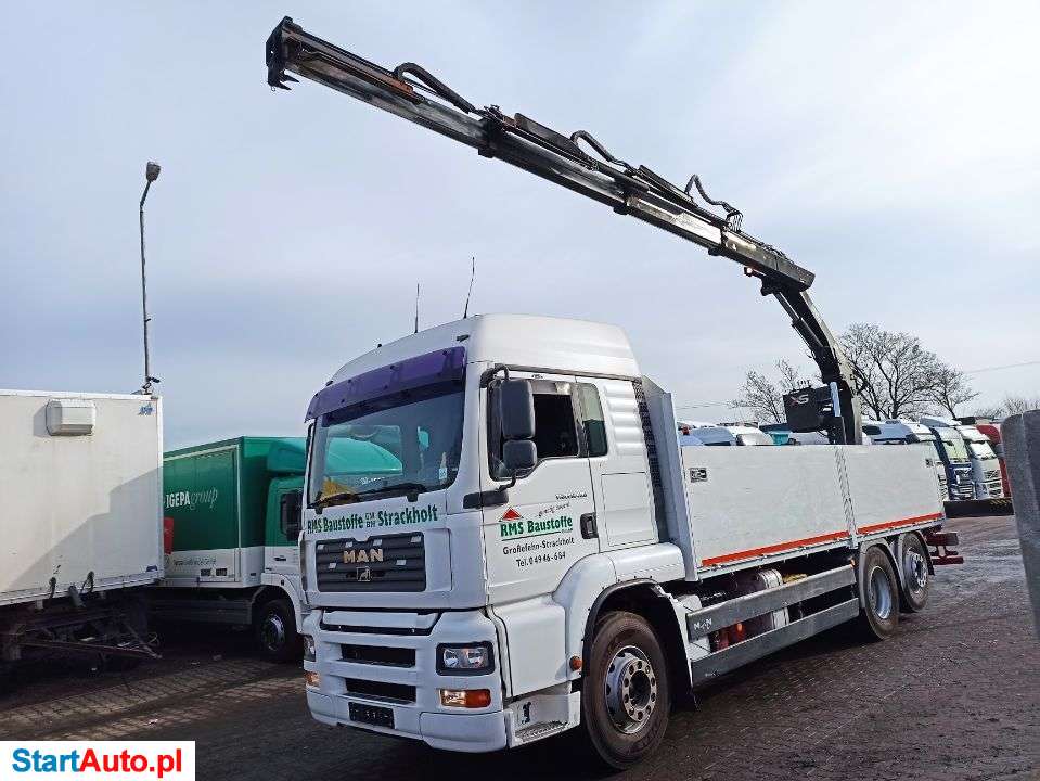 MAN TGX 26.440 * 26.480 * HDS * Dzwig * HIAB * Palfinger*Atlas *6×2 * Budowlanka * Kran *