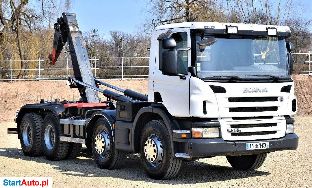 Scania P360 Hakowiec 5,70 M*STAN BDB*8×4!