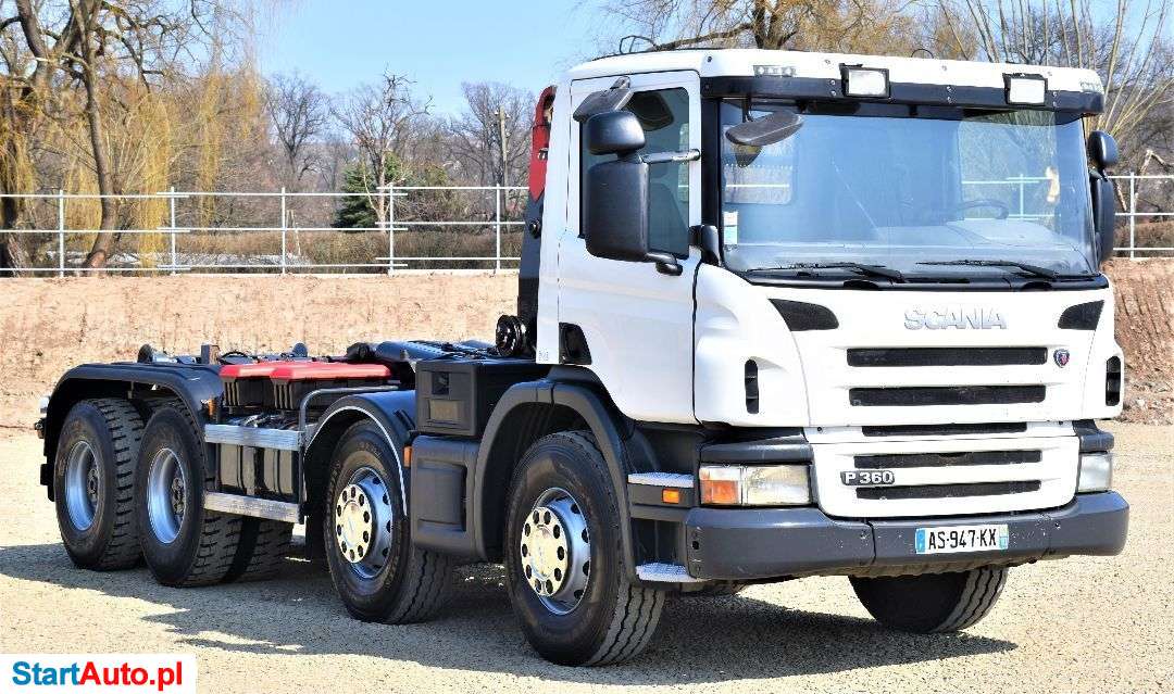 Scania P360 Hakowiec 5,70 M*STAN BDB*8×4!