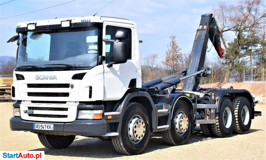 Scania P360 Hakowiec 5,70 M*STAN BDB*8×4!