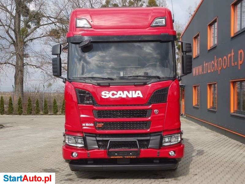 Scania R500 XT 8×4 EURO6 DO TRANSPORTU DREWNA Z HDS