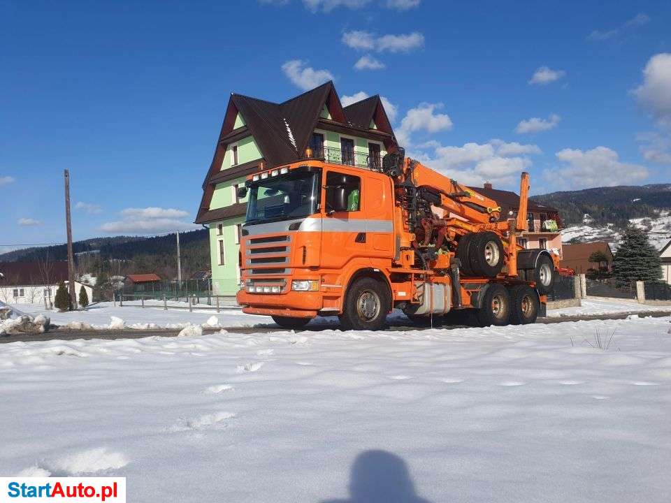 Scania R620 Do Drewna Dłużycy Lasu Epsilon Loglift Doll Huttner