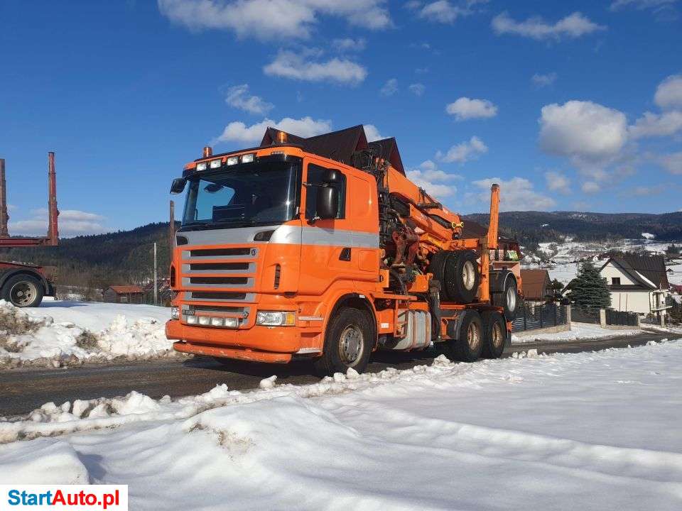 Scania R620 Do Drewna Dłużycy Lasu Epsilon Loglift Doll Huttner