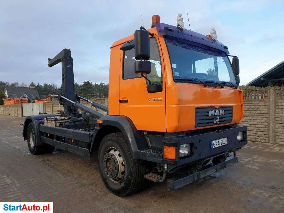 MAN 18.284 4X2 HAKOWIEC MEILLER RK 14.55