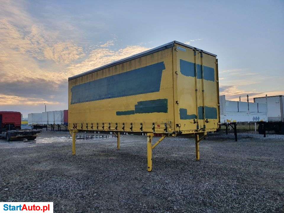 Krone 3xZABUDOWA KRONE BDF 7.45×2.60 BURTO-FIRANKA SUWANY DACH NOWA PLANDEKA 2011 ROK DRZWI St.Bdb