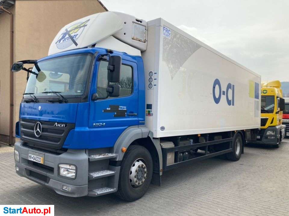 Mercedes-Benz Axor 1824 8.1m Carrier Supra Winda Automat Chłodnia Z Niemiec