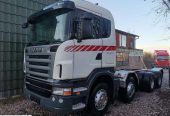 Scania R 420 / Euro 4 / 8X4 / Rama / Stare Tacho / Kipper / Holownik