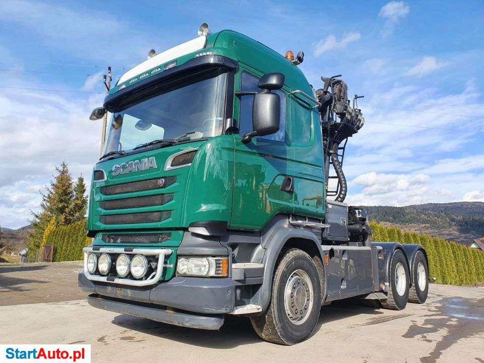 Scania R520 EURO 6 6×4 Epsilon S260z Do Drewna Dłużycy Lasu Doll Hutrner Loglift Kesla