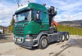 Scania R520 EURO 6 6×4 Epsilon S260z Do Drewna Dłużycy Lasu Doll Hutrner Loglift Kesla