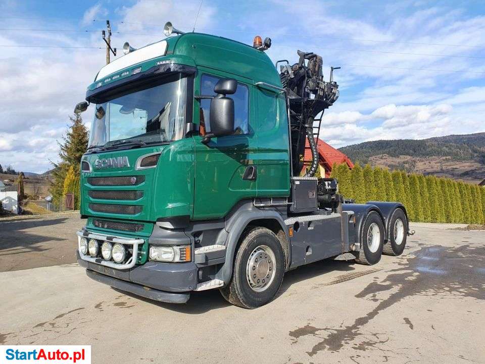 Scania R520 EURO 6 6×4 Epsilon S260z Do Drewna Dłużycy Lasu Doll Hutrner Loglift Kesla