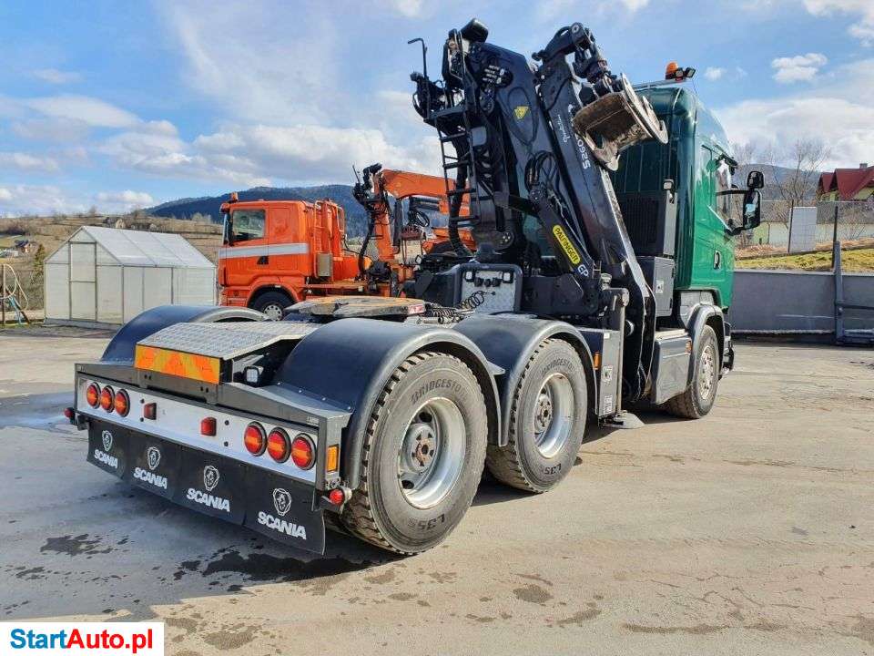 Scania R520 EURO 6 6×4 Epsilon S260z Do Drewna Dłużycy Lasu Doll Hutrner Loglift Kesla