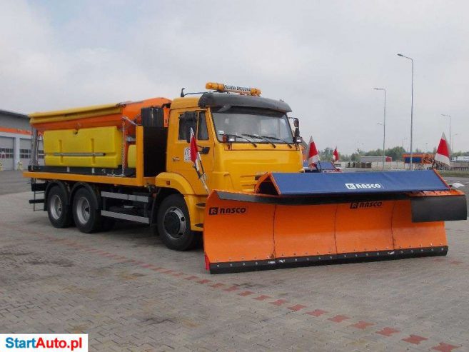Kamaz 6×4 PIASKARKA Euro6