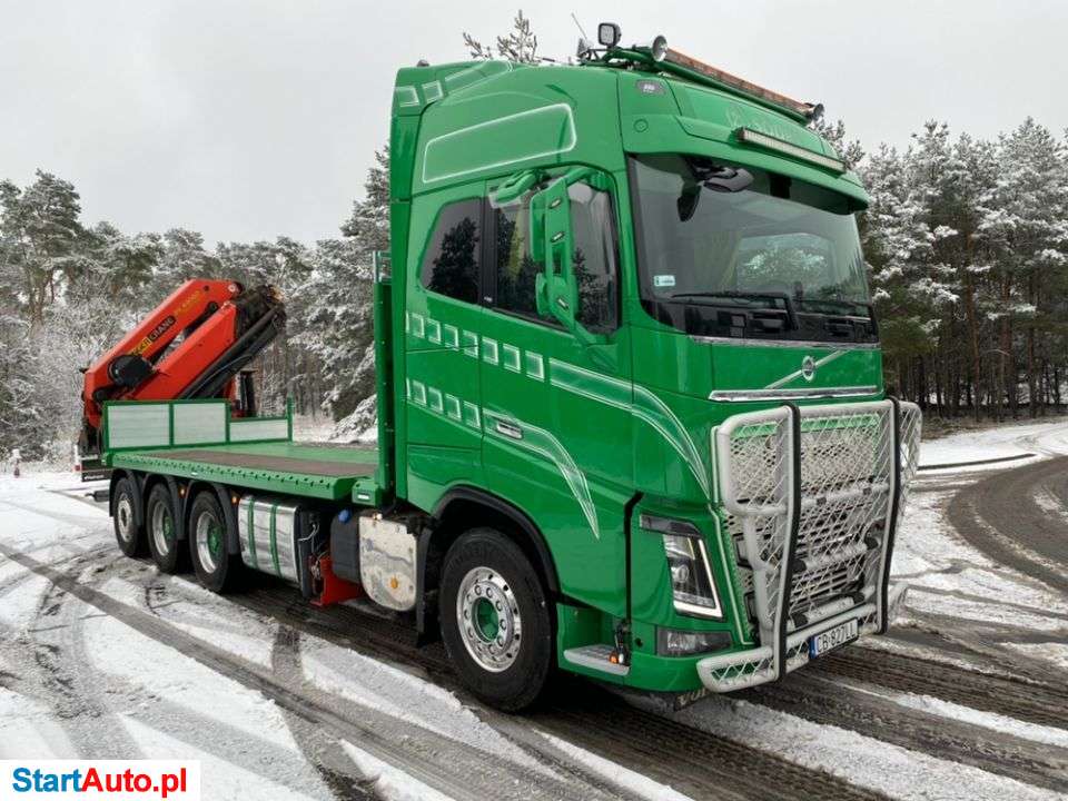 Volvo FH16 750KM 8×4 Oś Skrętna Palfinger 44002G